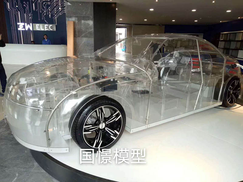 西华县透明车模型